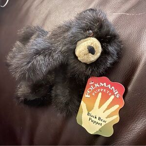 Folkmanis Black Bear Puppet